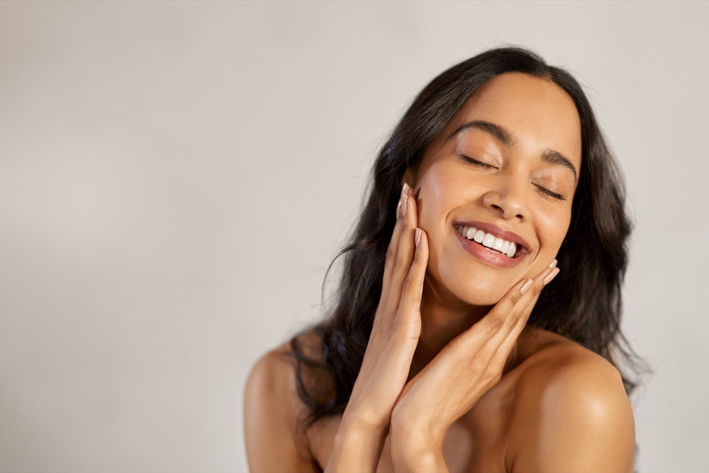Improved skin texture from combination treatments