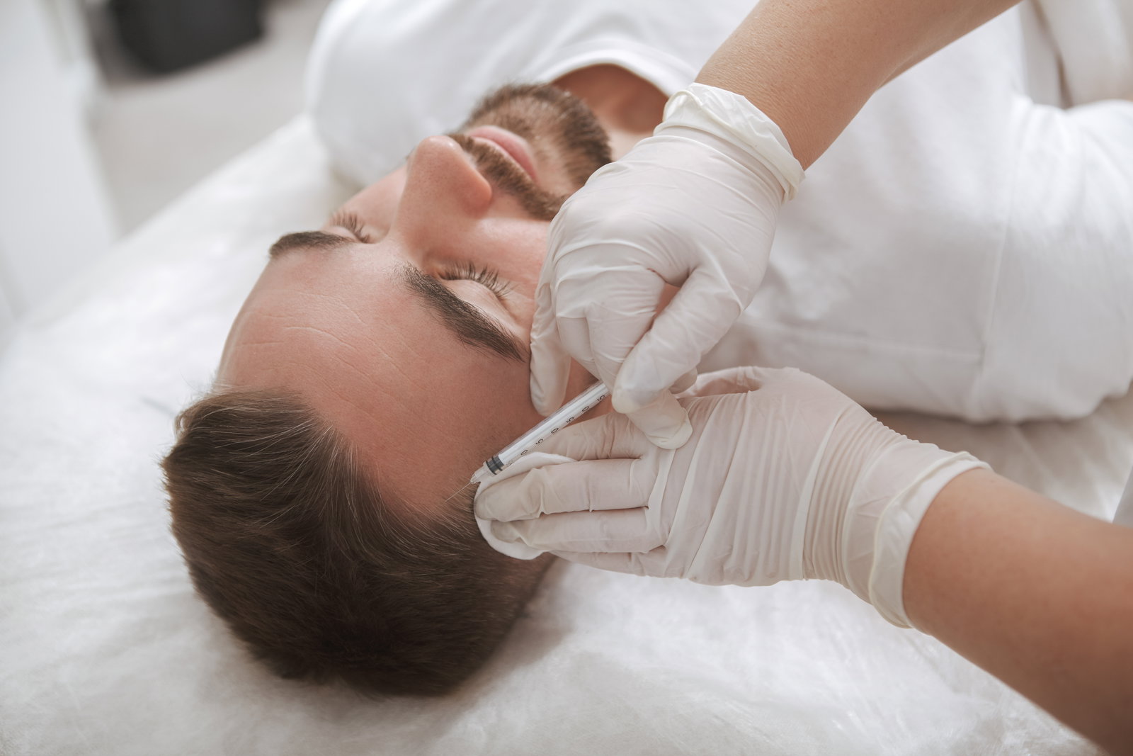 PRP scalp injection treatment for hair restoration