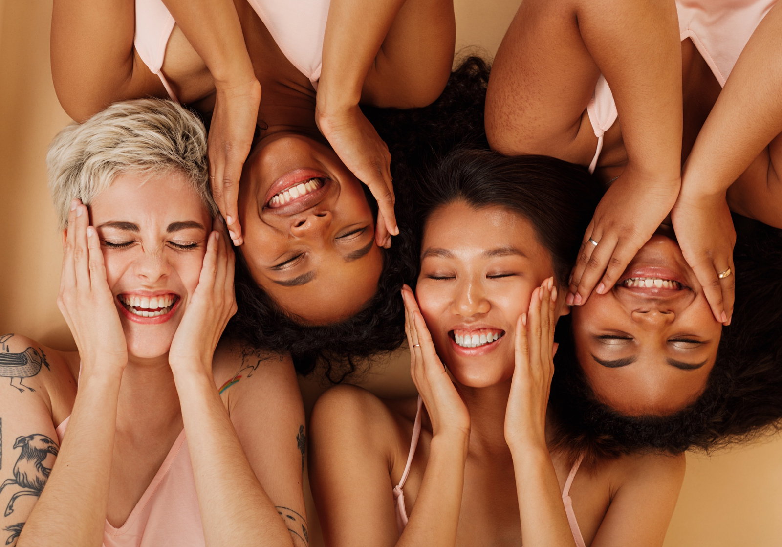 Diverse patients showing natural facial enhancement results