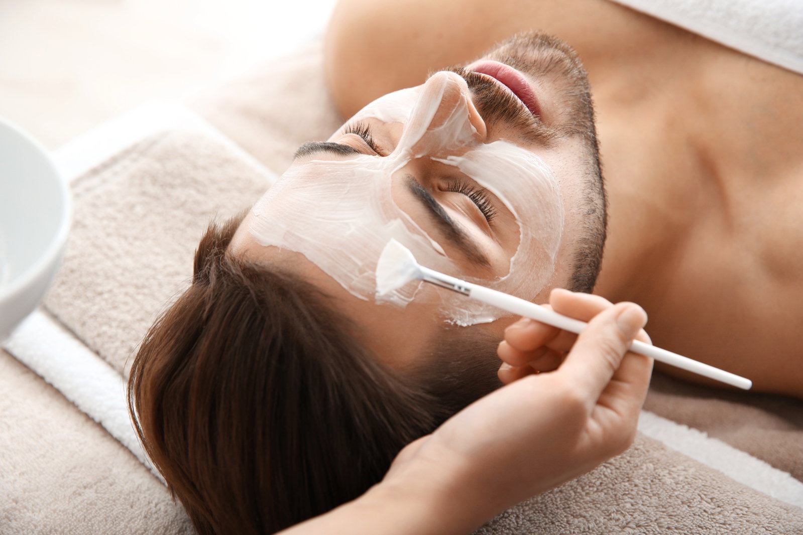 Relaxed treatment experience for muscle concerns